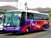 Busscar Vissta Buss LO / Scania K-340 / Flota Barrios (Al servicio de Eurest Chile)